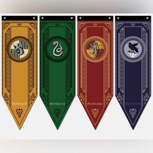Harry Potter House Banners (set of 4)